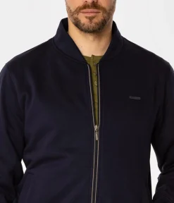 Rozpinana bluza męska ANTON 4315 NAVY BLAZER