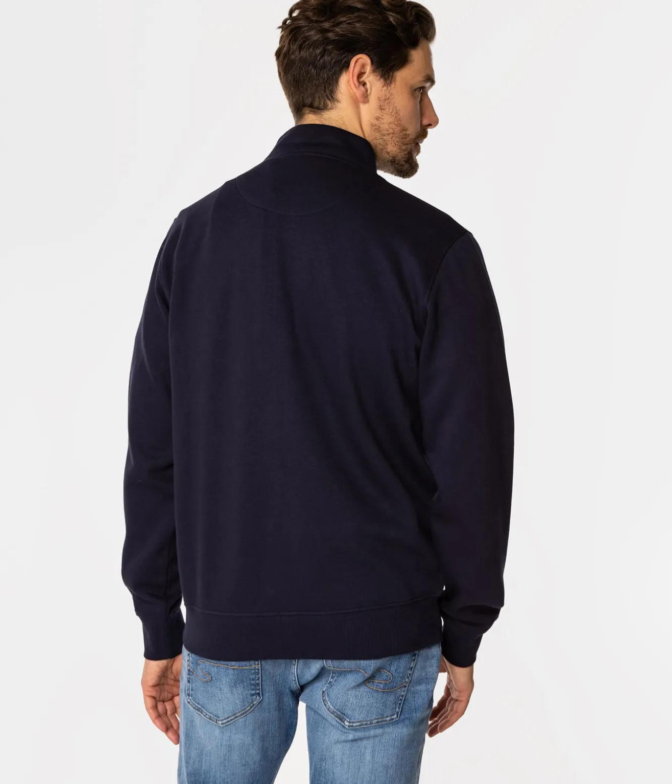 Rozpinana bluza męska ANTON 4315 NAVY BLAZER