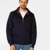 Rozpinana bluza męska z kapturem ALBANO 3010 NAVY BLAZER
