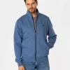 Rozpinana bluza męska ze stójką TAI 4312 CORONET BLUE