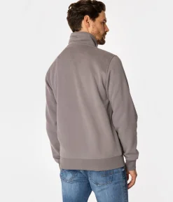 Rozpinana bluza męska ze stójką AMELIO 3020 DECEMBER SKY