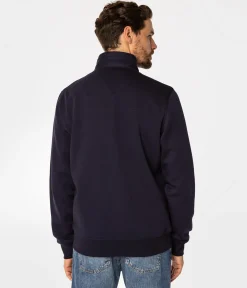 Rozpinana bluza męska ze stójką ZEYNER 4311 NAVY BLAZER