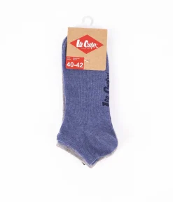 Skarpety stopki 3-pak SNESOCKS 0736 JEANS MIX