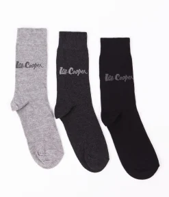 Skarpety za kostkę 3-pak ANKSOCKS 0727 GREY MIX
