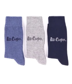 Skarpety za kostkę 3-pak ANKSOCKS 0728 JEANS MIX