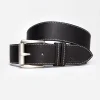 Skórzany pasek LCJ81 BLACK