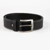 Skórzany pasek LCJ86 BLACK