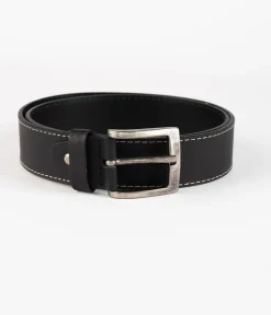 Skórzany pasek LCJ86 BLACK