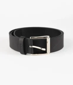 Skórzany pasek LCJ82 BLACK
