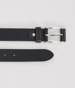 Skórzany pasek LCJ69 BLACK