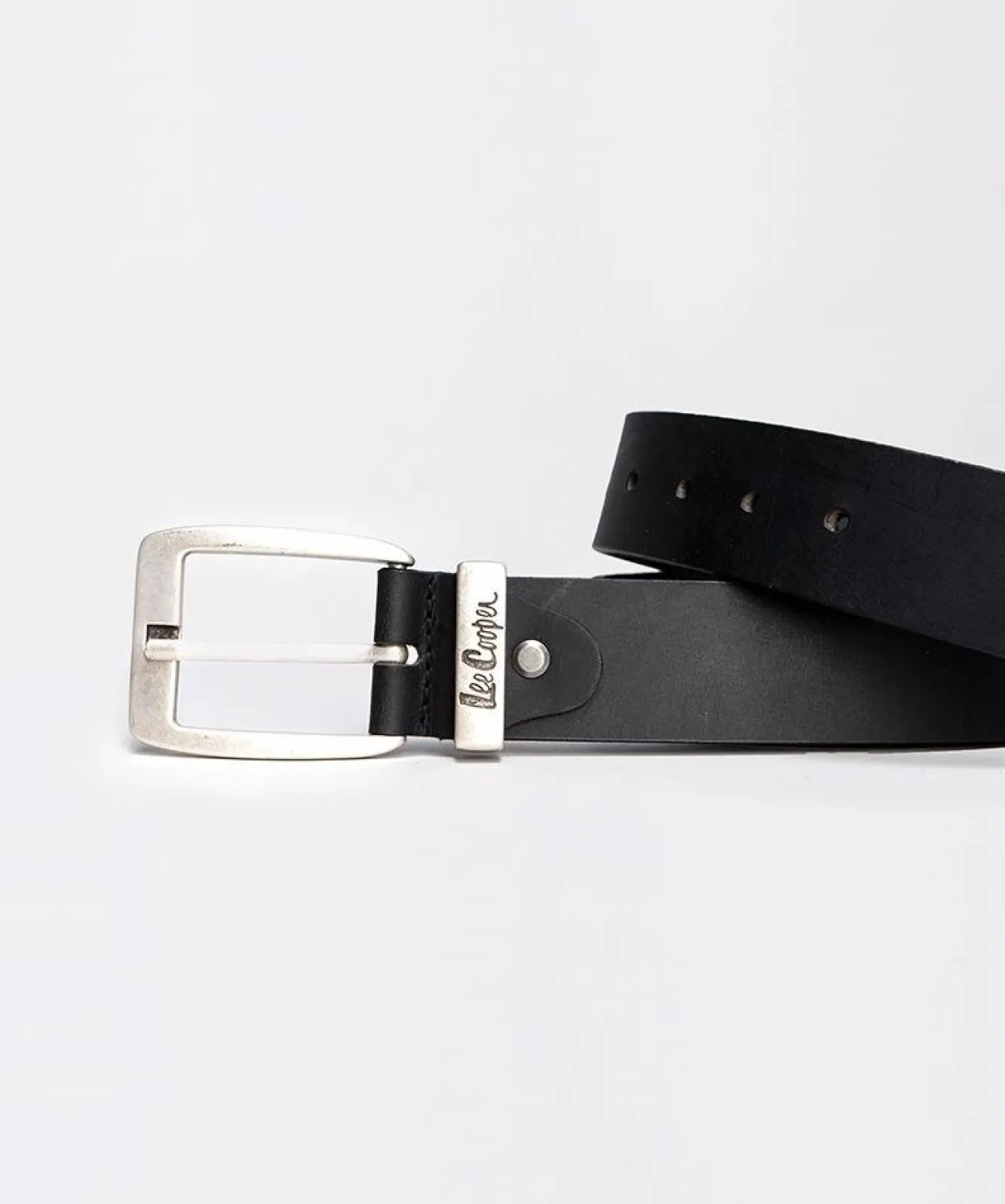 Skórzany pasek LCJ001 BLACK