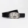 Skórzany pasek LCJ35 BLACK BLACHA