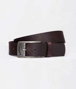 Skórzany pasek LCJ94 BROWN
