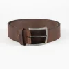 Skórzany pasek LCJ68 BROWN