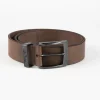 Skórzany pasek LCJ008 BROWN