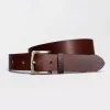 Skórzany pasek LCJ107 BROWN