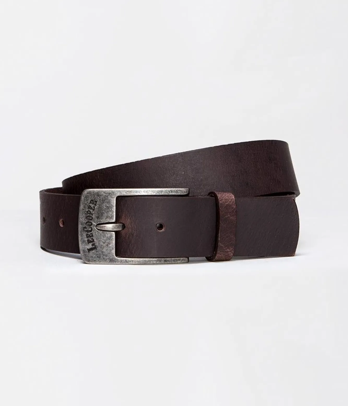 Skórzany pasek LCJ94 BROWN