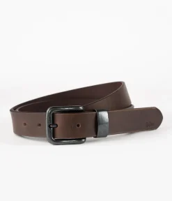 Skórzany pasek LCJ102 BROWN