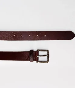 Skórzany pasek LCJ107 BROWN