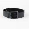 Skórzany pasek LCJ025 DARK NAVY