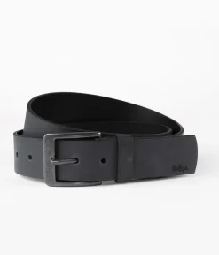 Skórzany pasek LCJ025 DARK NAVY