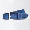 Skórzany pasek LCJ81 NAVY