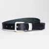 Skórzany pasek LCJ101 NAVY