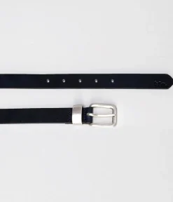 Skórzany pasek LCJ101 NAVY
