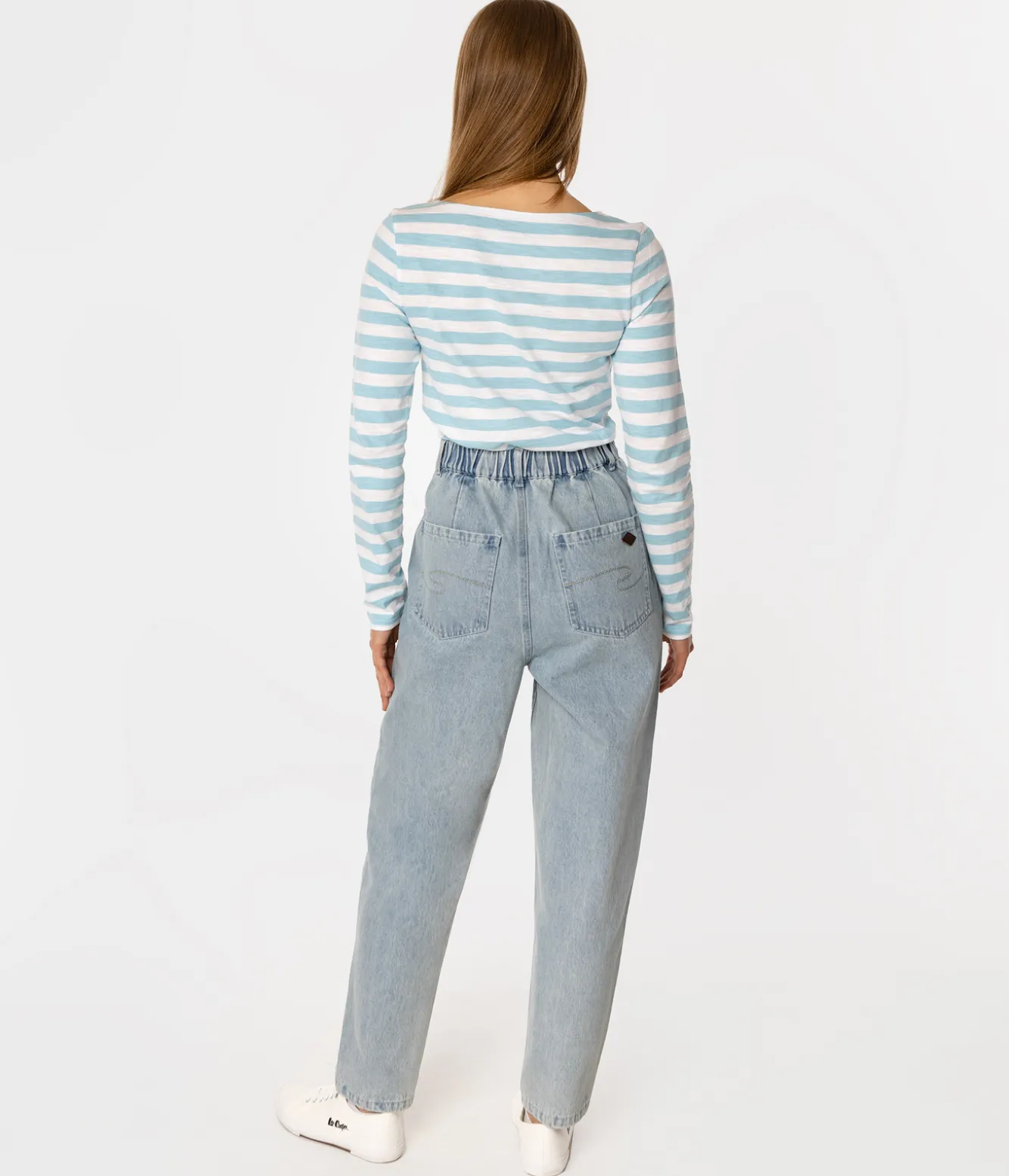 Spodnie damskie mom jeans MOLI 1111 BRUSHED USED