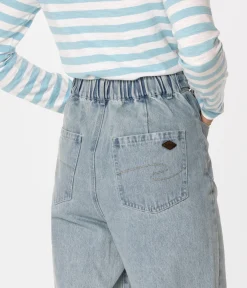 Spodnie damskie mom jeans MOLI 1111 BRUSHED USED