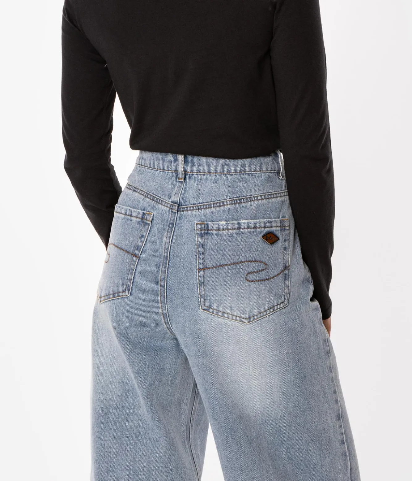 Spodnie damskie wide leg ISA 1117 BRUSHED USED