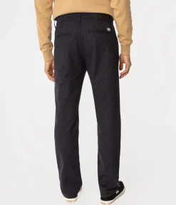 Spodnie męskie chino straight LUKAS 6008 NAVY