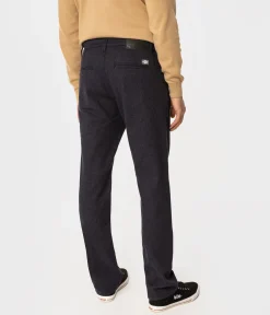 Spodnie męskie chino straight LUKAS 6008 NAVY