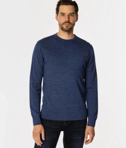 Sweter męski regular z wełną merino LOKI MERA JEANS