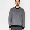 Sweter męski z wełny jagnięcej JACK TOY NAVY