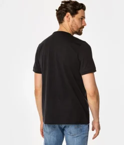 TSHIRT M HENLEY2 4587 CAVIAR