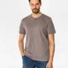 TSHIRT M HENLEY2 4587 DECEMBER SKY