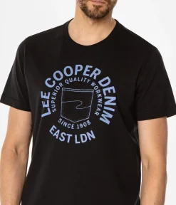 T-shirt męski z nadrukiem SUPERIOR 1016 CAVIAR